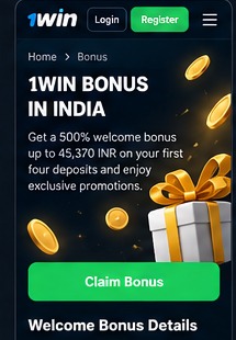 1Win Bonus in India guide